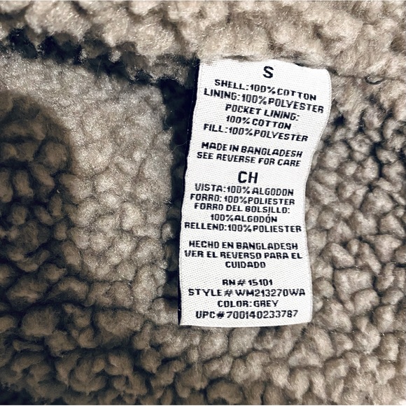 Vintage grey Wrangler chore coat/field jacket - Picture 10 of 11